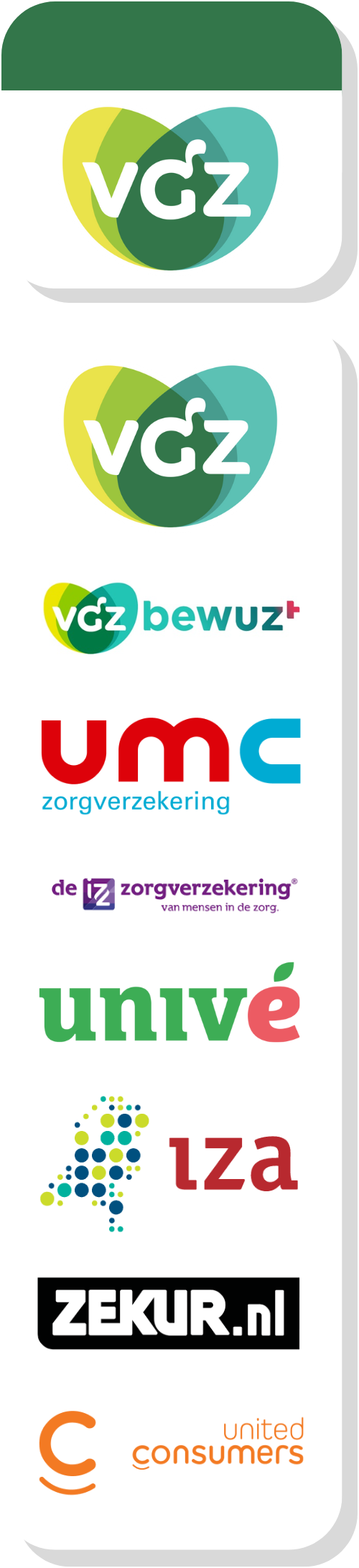 Logo van zorgverzekeraar VGZ